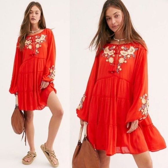 Free People Dresses & Skirts - NWOT Free People Spell On You Embroidered Dress. XS